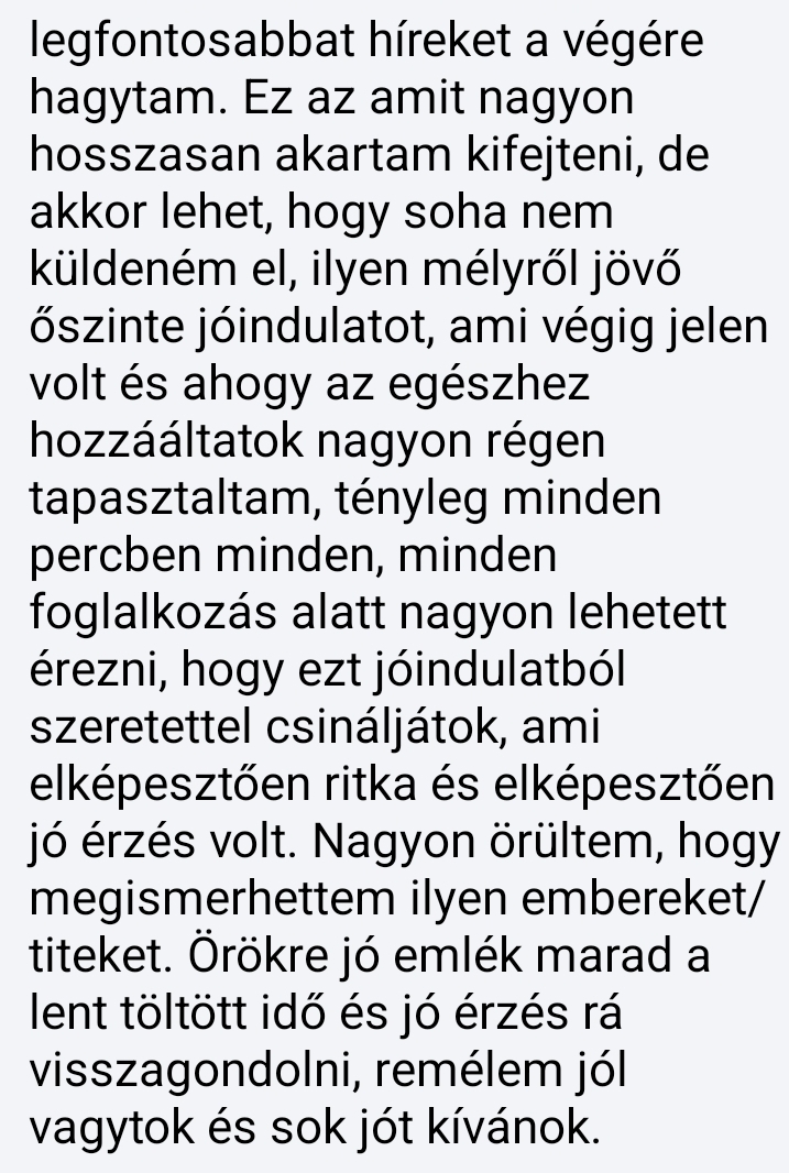Visszajelzés 3